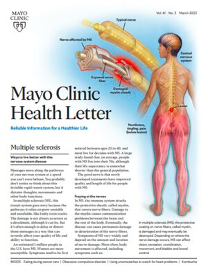cover image of March 2023. Mayo Clinic Health Letter